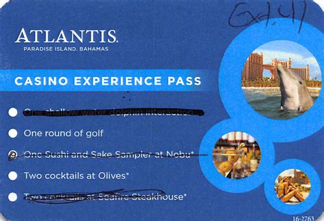 Cassino atlantis experience pass